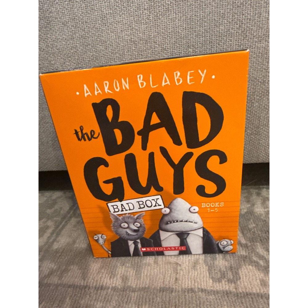 The Bad Guys Books 1-5 Boxed Set‎ Aaron Blabey Children Kids Ages 6-9